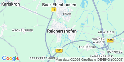 Karte Reichertshofen