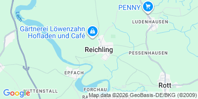 Karte Reichling