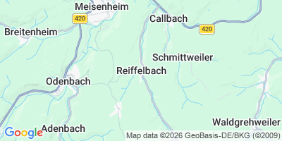 Karte Reiffelbach