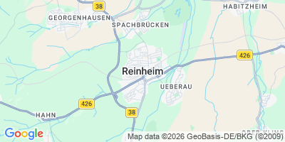 Karte Reinheim