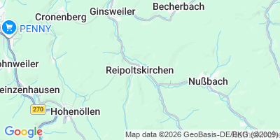 Karte Reipoltskirchen