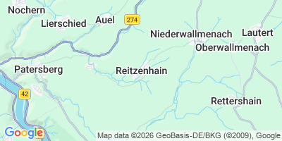 Karte Reitzenhain