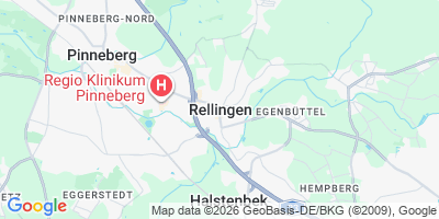 Karte Rellingen