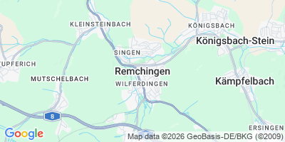 Karte Remchingen
