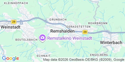 Karte Remshalden