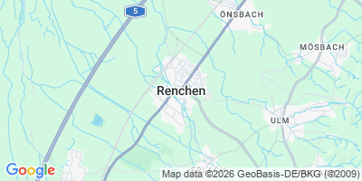 Karte Renchen