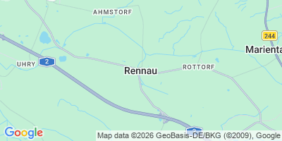 Karte Rennau