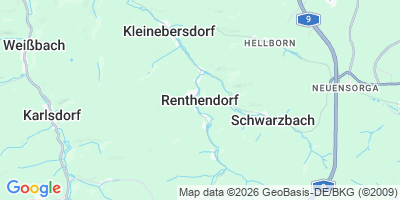 Karte Renthendorf