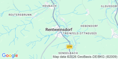 Karte Rentweinsdorf