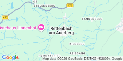 Karte Rettenbach a.Auerberg