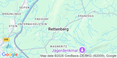 Karte Rettenberg