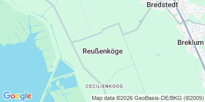 Karte Reußenköge