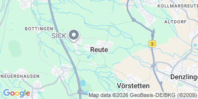 Karte Reute