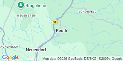 Karte Reuth