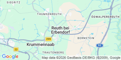 Karte Reuth b.Erbendorf