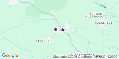 Karte Rhade