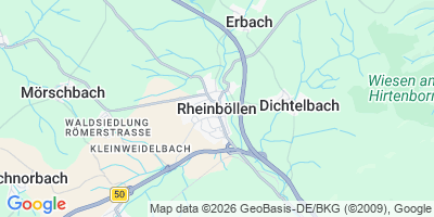 Karte Rheinböllen