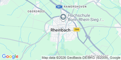 Karte Rheinbach