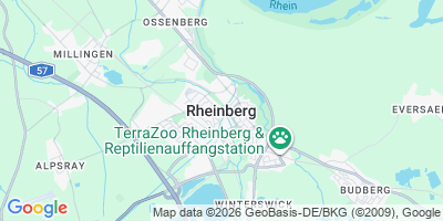 Karte Rheinberg