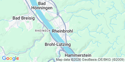 Karte Rheinbrohl