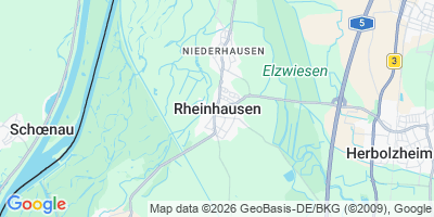 Karte Rheinhausen