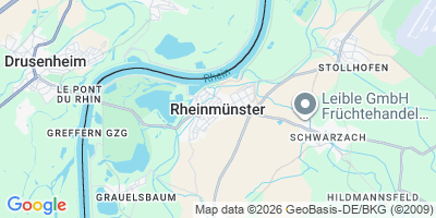 Karte Rheinmünster