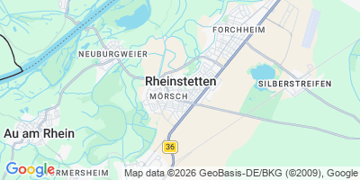 Karte Rheinstetten