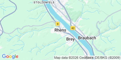 Karte Rhens