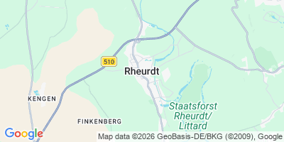 Karte Rheurdt