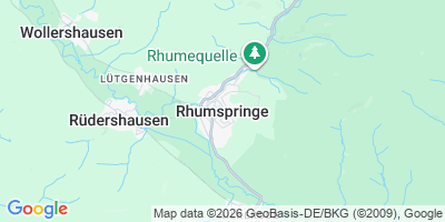 Karte Rhumspringe