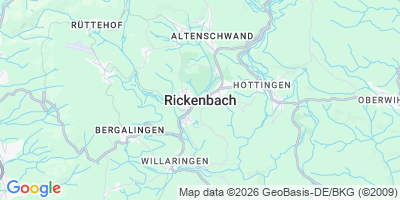 Karte Rickenbach