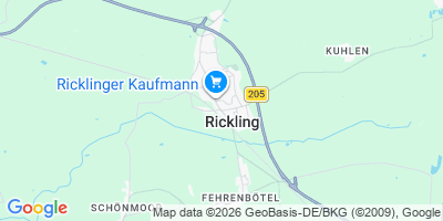 Karte Rickling