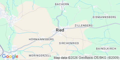 Karte Ried