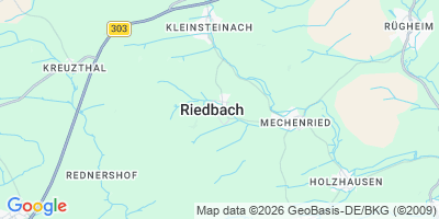 Karte Riedbach