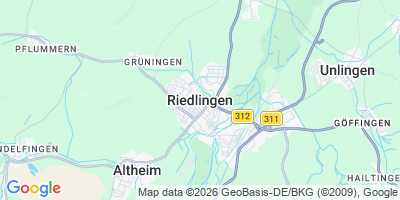 Karte Riedlingen