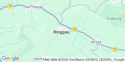 Karte Ringgau