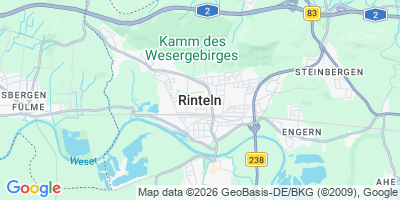 Karte Rinteln