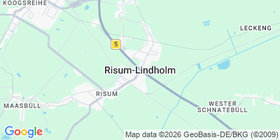 Karte Risum-Lindholm