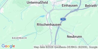 Karte Ritschenhausen