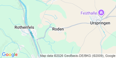 Karte Roden