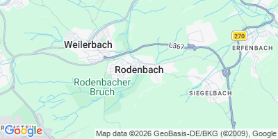 Karte Rodenbach