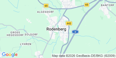 Karte Rodenberg