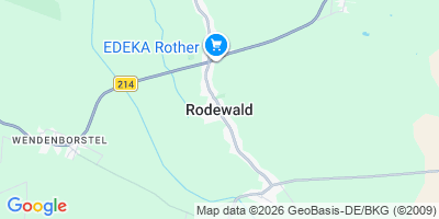 Karte Rodewald