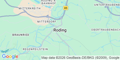 Karte Roding