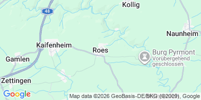 Karte Roes