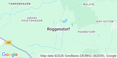 Karte Roggenstorf