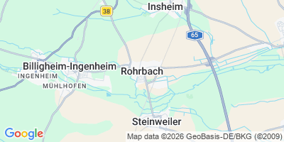 Karte Rohrbach