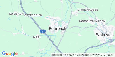 Karte Rohrbach