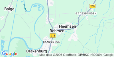 Karte Rohrsen