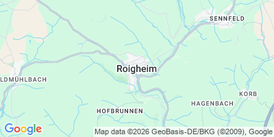 Karte Roigheim